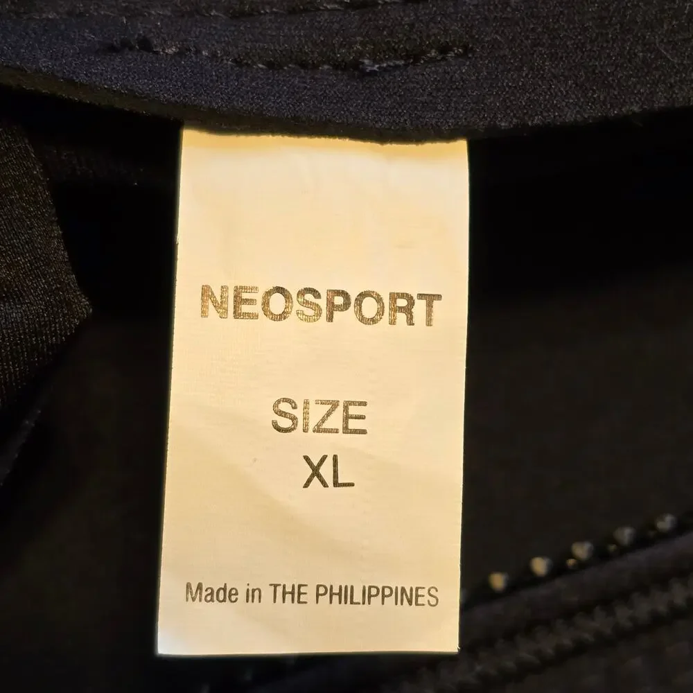 NeoSport Farmer John Neoprene Wetsuit Mens Size Extra Large Black 3mm NWT
